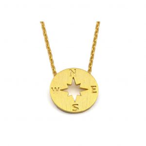 20K Gold Plated over Brass Nautical Necklace