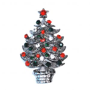 Antique Style Christmas Tree Pin/brooch - Christmas Gifts - Holidays