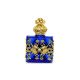 Czech Victorian Style Decorative Perfume/oil/holy Water Bottle Holder - Blue