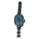 Beautiful Lady's Blue Face Windup Silver Finish Rope Bracelet Watch
