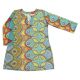 Gabriella's Gifts Long Sleeve Multi Color Tunic Beach Cover Up Top