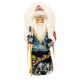 Unique Russian Hand Carved and Painted Wooden Santa Trójka