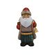 Hand Carved and Painted Artist Signed Wooden Santa - Beautiful detail