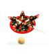 Pecking Hens Wooden Hand Painted Toy