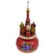 Hand Painted Musical Russian St. Basil Cathedral/Church