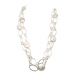 White Genuine Freshwater Pearl Long Necklace 40